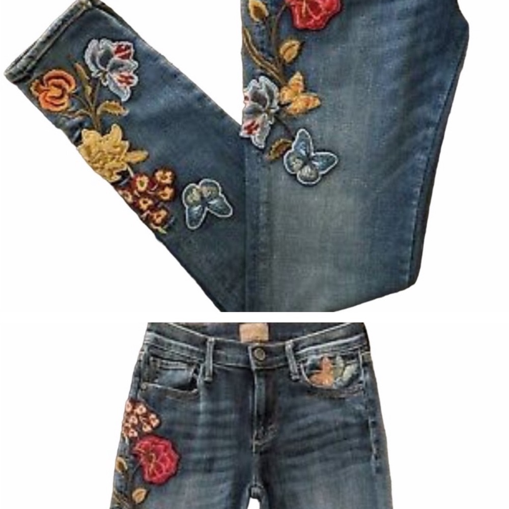 Driftwood Classic Fit Marilyn distressed jeans